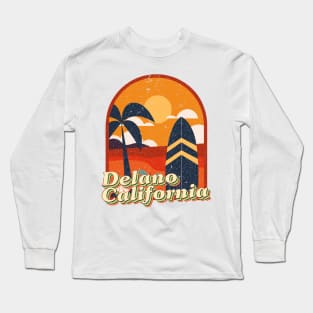 Delano California Retro Long Sleeve T-Shirt